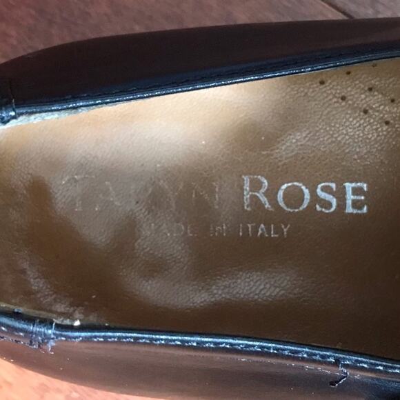 Taryn Rose Men’s Black Leather Double Monk Shoes, Size 9.5 main image 10